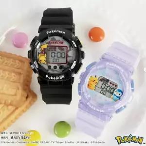 포켓몬스터 어린이 아동용 캐릭터 디지털 손목시계 전자시계
