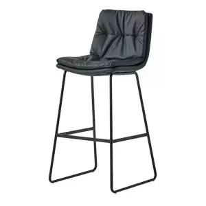 [하이파가구]니은 철제홈바의자 색상2