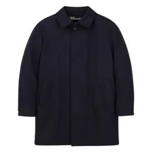 마에스트로 남성 25FW [LORO PIANA 원단] 네이비 스톰시스템 다운 트렌치 MATR5D081N2