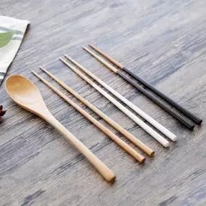 우드 2인 수저세트