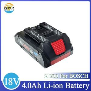 18v 4000mAh Li-ion Battery 21700 Professional Pro CORE For Bosch Cordless Power Tool BAT609 BAT618 R