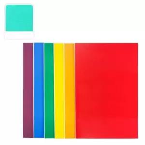 현진 단면칼라보드롱/우드락 2절 CB-37 옥색/600x900mm 장(1개입)