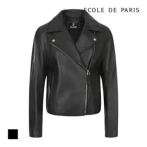[에꼴드파리/드라로얄] 양가죽 라이더자켓_RB39LJDM80Z