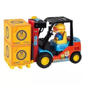 아기완구 뽀로로 지게차 소리나는 불빛나는 남자아이 선물 자동차완구 유아