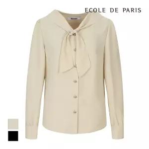 [에꼴드파리/드라로얄] 스카프넥 블라우스_RB39WBAM14Z