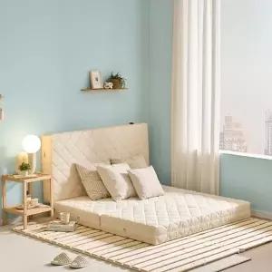 트리플 3단 접이식매트리스 150T+방수커버 Q TWB014