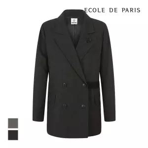 [에꼴드파리/드라로얄] 벨티드 오버핏 자켓_RB3XWJAM19A