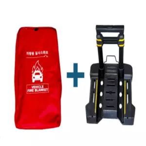 비제이마켓 차량용 질식소화포 캐리어세트 방화포