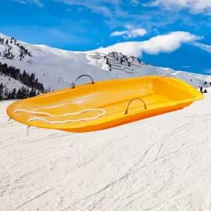 플라스틱 눈썰매 옐로우/갯벌체험 모래 잔디 겨울썰매