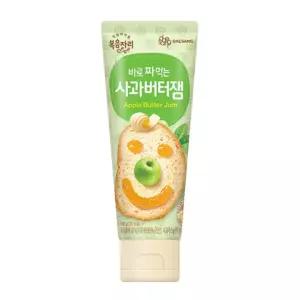 복음자리 짜먹는 사과버터잼 100g X 4개