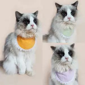 [RIZPICK]애견 케이프 턱받이 강아지 고양이 반려동물 스카프