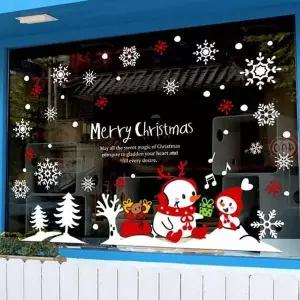 사랑의 XP66UK75 크리스마스선물(대형) 유리장식스티커 시트지