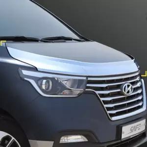 그랜드 스타렉스 본넷 가드 버그 크롬 후드 스타렉스본넷 본네트 디플렉터