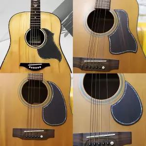 클래식 포크 어쿠스틱 기타용 아발론 인레이 라인 솔리드 로즈우드 기타 픽가드는 본체 표면을 장식하고 보