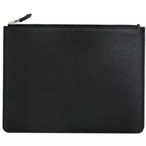 인조 가죽 파우치 남녀공용 패션 중형 슬림 파우치 가방 수납 태블릿 클러치 데일리 다용도 여행