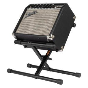 STRICH 기타 스탠드 미들 프로파일 콤보 스피커 X자형 접이식 완전히 접을 수 있는 블랙 SAT 02