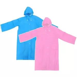 두껍고 오래쓰는 고급 우비 레인코트 판쵸우의