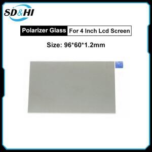 LCD 미니 LED 프로젝터 수리용 열 절연 편광 유리 UC40 리갈 4 인치 1 개