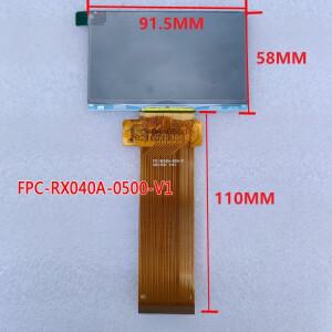 케이블 FPC-RX040A-0500-V1 버전 디스플레이 화면에만 호환 적합한 4 인치 프로젝터 diy Accessori 60pin