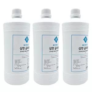 삼현 메디메이드 프리미엄 식물성 글리세린 99.7% 1kg 3개 화장품 비누 재료