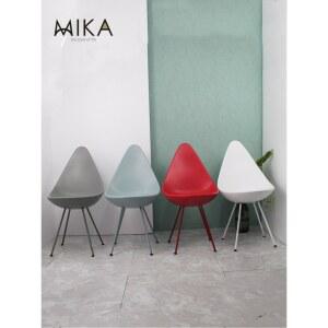 물방울 체어 의자 식탕의자 노르딕 가죽 덴마크 회전의자 물방울의자 스테인레스 오타와