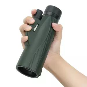 x56 고성능 단안경 가방 망원경 캠핑용 및 BAK4 프리즘 가벼운 삼각대 어댑터