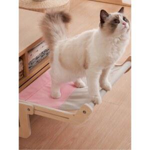 캣해먹 창틀고정형 휴식공간 사계절 유리 공간 사계절범용 침대 캡슐 휴식 걸이형 창문캣타워