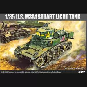 경전차 m3a1 라이트탱크 프라모델 비행기 모형 취미 조립 입문용 완구 조립프라모델