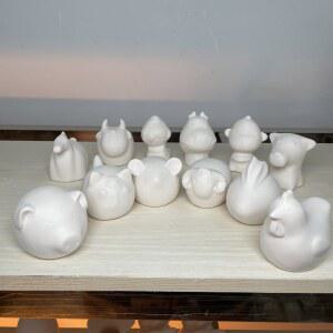 십이지신 동물 12 도예 공예 도자기 석고몰드 수업 벽시계 조디악 귀여운 시계 십이간지