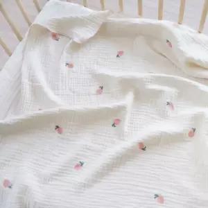 제이앤제나 아기 애착 이불 출산 선물 복숭아 90X70