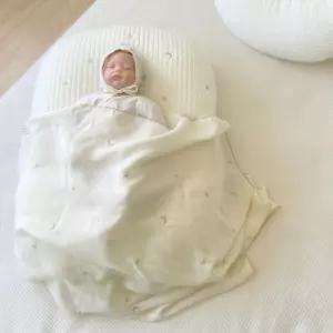 제이앤제나 신생아 태열방지 인견 블랭킷 달별 90X120