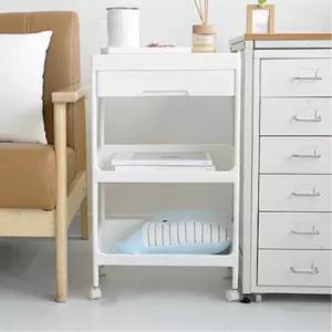 3단 이동식 서랍 무빙카트 기저귀트롤리 바구니 물티슈용 장난감 수납용