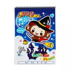 예쁜 캐릭터 남아스케치북 그림 종합장 10개 학용품
