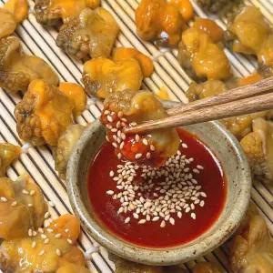 국내산 제철 손질 미더덕회 400g