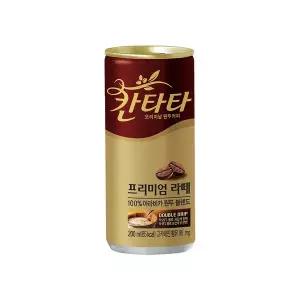 (GS25) 칸타타)프리미엄라떼200ML캔