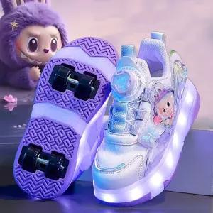 라부부 아동용 발광 LED 롤러스케이트 롤러신발 롤러브레이드 롤러슈즈