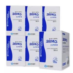 크리넥스 플러스 손소독제 500ml (리필) 6개1박스