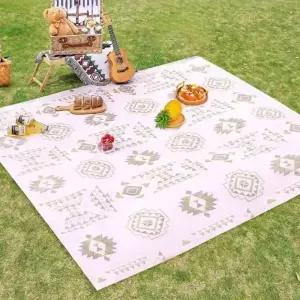 (옵션 베이지 180x200cm)일회용 방수 돗자리 5p 180x200cm 한강돗자리 야외매트