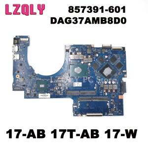 HP PAVILION 17-AB 17-W 857391-601 노트북 마더보드 DAG37AMB8D0 I5 I7 CPU GT960M 4GB GPU 100%  완료