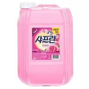 일반용 섬유 대용량 세탁 넉넉한 로즈 유연제 약산성