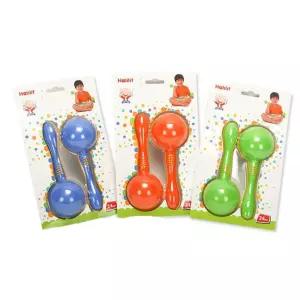 유아 리듬악기 마라카스 세트 음악교구 어린이집 음률영역 두돌