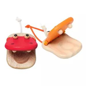 원목 리듬악기 영아 캐스터네츠 어린이집 아기장난감 손놀이 3살