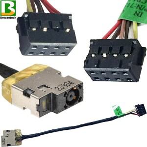 HP ENVY 14-R052NO 15 17 Pavilion 210 G1 14-K 11-E 11-E015DX 17-P 용 DC 전원 잭 소켓 와이어 케이블 커