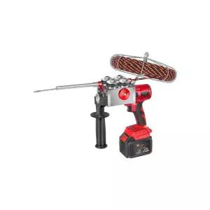 전동 케이블 포설기 제설차 요비선 롤러 와이어 기계 선통기