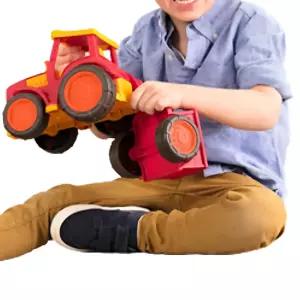 어린이집 협동놀이 빨간색 장난감 트랙터 두돌남아 트럭 7살