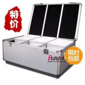 씨디집 앨범 보관 CD DVD 300장수납 은색 칸 케이스 장치