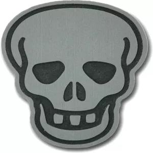 토잠르 스노보드 스톰프 패드 - 큰 해골 회색