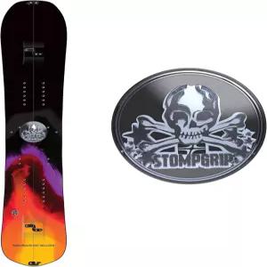 스톰프립 프리미엄 스노보드 스톰프 패드 스컬 크로스본 3D 컬렉션 데칼