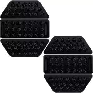 비프첼리 블랙 스노보드 스톰프 패드 그립 미끄럼 방지 매트 자가 접착 고무 스키 남성 여성을 위한