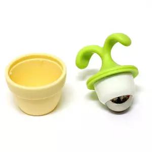 TBZ 휴대용 새싹 안마롤링볼-색상랜덤 마사지공